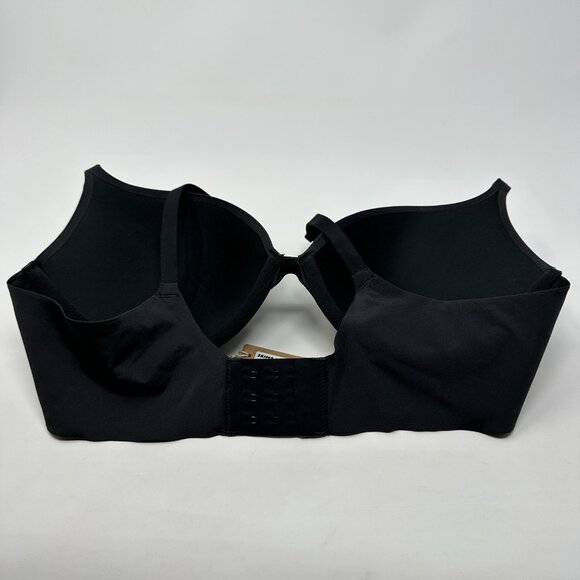NWT SKIMS ultimate collection push up plunge bra 30B onyx black - Picture 4 of 7